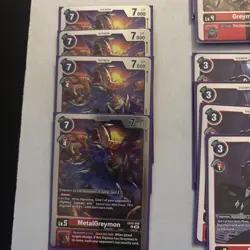 Digimon Card Game BlackWarGreymon ACE EX10-010 / Greymon Deck Parts - Image 5