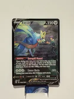 Pokemon TCG TG21/TG30 Zacian V Astral Radiance Trainer Gallery NM - Image 1