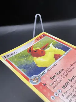 Flareon 5/115 Holo Rare EX Unseen Forces Pokemon TCG 2005 HP Eeveelution - Image 3