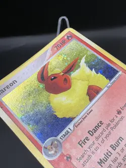 Flareon 5/115 Holo Rare EX Unseen Forces Pokemon TCG 2005 HP Eeveelution - Image 4
