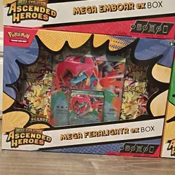 Pokemon TCG Mega Evolution Ascended Heroes Mega Meganium EX Boxes🔥 - Image 3