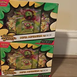 Pokemon TCG Mega Evolution Ascended Heroes Mega Meganium EX Boxes🔥 - Image 4