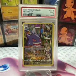 Gengar TG06/TG30 Lost Origin Pokemon PSA 9 - Image 1