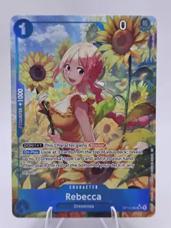 Rebecca (Alt Art) OP15-053 SR - One Piece Adventure on KAMI's Island - ENGLISH - Image 1