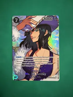 One Piece CCG Ms. All Sunday (SP) OP14-084 SR - The Time of Battle (OP16) - Image 1