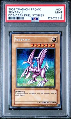 PSA 9 Seiyaryu - DDS-004 - Secret Rare - Yu-Gi-Oh! Card - Image 1