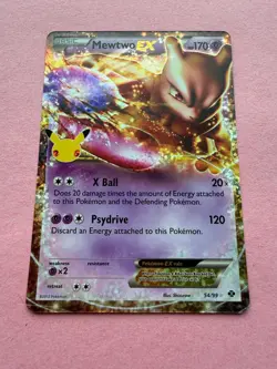 Mewtwo EX - Celebrations - 54/99 - Pokemon Card - Near Mint - Image 2
