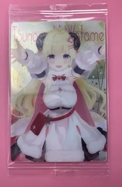 Tsunomaki Watame No.24 Hololive Production Wafer Foil Card Sealed Japanese - Image 1