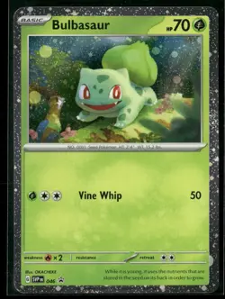 Bulbasaur - (Cosmos Holo) Promo SV: Scarlet & Violet Promo Cards 046 NM - Image 1