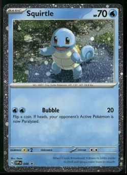Squirtle - (Cosmos Holo) Promo SV: Scarlet & Violet Promo Cards 048 NM - Image 1