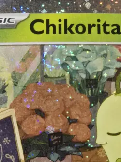 🌀swirl Chikorita MEP 069 - NM Pokemon Perfect Order Cosmos Holo Promo - Image 4