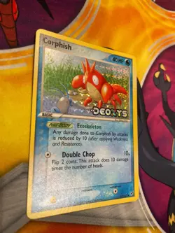 Pokemon TCG Corphish 57/107 Deoxys Reverse Holo Common ENG 40HP Basic - Image 3