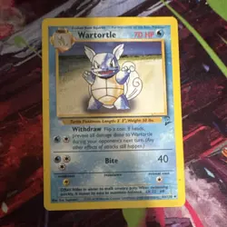 Pokemon Wartortle Regular 063/130 Pokemon TCG - Image 1