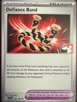 1x Defiance Band (#169/198) NM Eng Pokemon - Prize Pack Series - Image 1