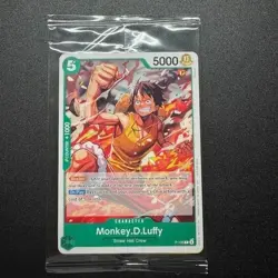 One Piece English - P-135 - Monkey.D.Luffy - OP16 Release Promo Pack - SEALED - Image 1