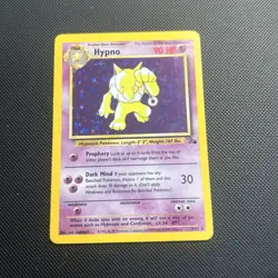 Hypno 8/62 Fossil Holo Pokemon Card NM - Image 4