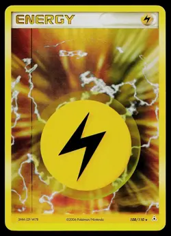 Pokemon Card - Lightning Energy Holon Phantoms 108/110 Holo Rare - Image 1
