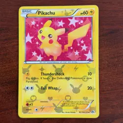 Pikachu RC7/RC25 Holo Radiant Collection Legendary Treasures Pokemon Card - Image 1