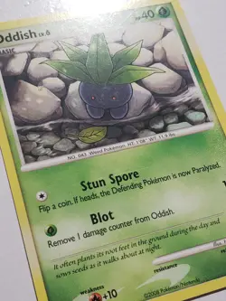 Oddish 111/146 VLP - Legends Awakened Pokemon Card - Hiroki Fuchino Art - Image 2