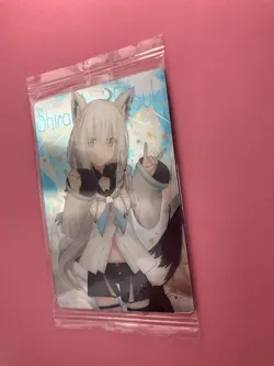 Shirakami Fubuki No.09 Hololive Production Wafer Foil Card Sealed Japanese - Image 3