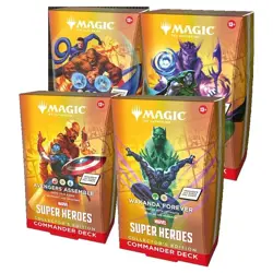 Magic The Gathering - Marvel Super Heroes - Collector Commander Deck (Set of 4) - Image 1