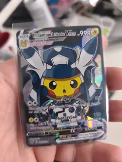 Pokemon CCG Ultrainstinkt Pikachu Custom CCG Karte In Top Zustand, Custom Karte - Image 1