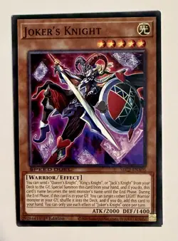 Joker’s Knight SBC2-ENA05 Speed Duel 1st Edition Common Yugioh - Image 1