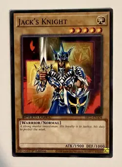 Jack's Knight - SBC2-ENA04 - Common - 1st Edition - Near Mint Yugioh Speed Duel - Image 1