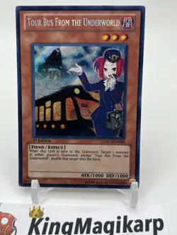Yu-Gi-Oh! 1st Edition Tour Bus From the Underworld Secret Rare ORCS-EN086 Tcg - Image 1