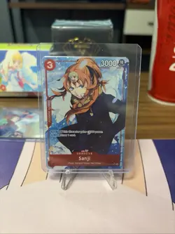 One Piece Sanji Parallel Alt Art OP10-005 SR Royal Blood Foil English - Image 1