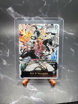 One Piece TCG Ace and Newgate Leader ST22-001 [PAR] Parallel Starter Deck ST22 - Image 1