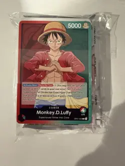 OP01-003 P-001 One Piece Demo Deck 2022 w/ Promo Pack Alpha - Pre Errata Luffy - Image 1