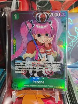 Perona OP09-034 One Piece TCG Illustration Box Vol. 4 Promo Foil Sealed - Image 1