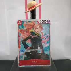 mint + One Piece TCG Sanji OP10-005 SR nami - Image 1