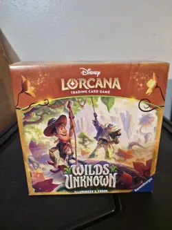 Disney Lorcana Wilds Unknown Illumineer's Trove Box New Factory Sealed - Image 1