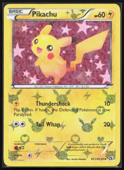 Pikachu RC7/RC25 Legendary Treasures 2013 Holo Rare Pokemon Card TCG - Image 1