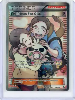 Pokemon Card - Pokemon Fan Club Full Art - 106/106 - Flashfire - 2014 - Image 1
