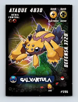 Galvantula 596South America (Peru) Out of Print NM/LP Pokemon Card - Image 1