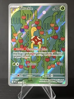 Pokemon TCG Shuckle Full Art Holo Card 136/132 NM - Image 1