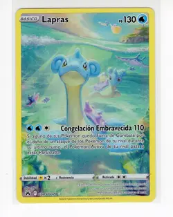~ESP~ SPANISH Lapras GG05 Crown Zenith Pokemon Card (TLB2) - Image 1