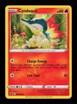 Cyndaquil SWSH221 SWSH: Sword & Shield Promo Cards Pokemon Card - Image 1