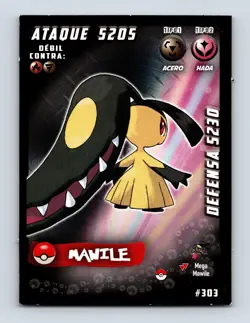 Mawile 303 South America (Peru) Out of Print NM/LP Pokemon Card - Image 1