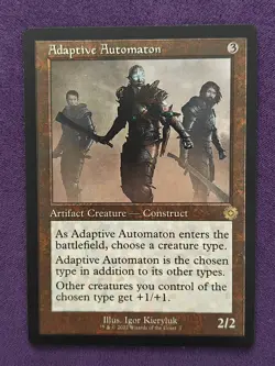 MTG The Brothers' War: Retro Artifacts, Adaptive Automaton #1 Rare - Image 1