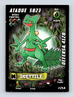 Sceptile 254 South America (Peru) Out of Print NM/LP Pokemon Card - Image 1