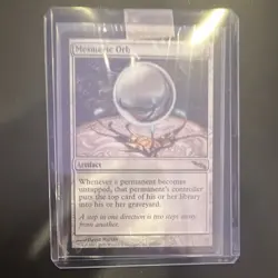 Mesmeric Orb Mirrodin Regular Rare Artifact #204 EN 2003 Magic the Gathering LP - Image 4