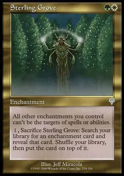 [1x] Sterling Grove Played, English Invasion MTG Magic - Image 1