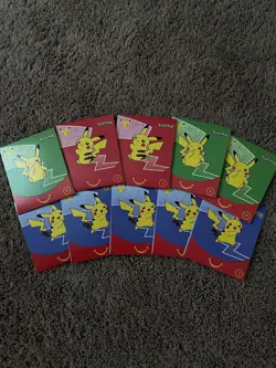 Pokemon Cards 25th Anniversary McDonalds Booster Promo Packs IN HAND (Lot Of 10) - Image 1