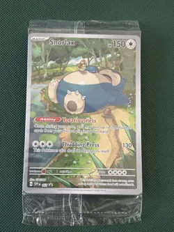 Pokemon 151 Snorlax SVP 051 TCG Scarlet &Violet ETB Black Star Promo Sealed - Image 1