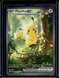 Pokemon ME: Ascended Heroes Pikachu ex 276/217 - Image 1