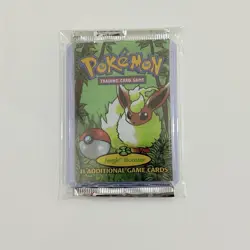 Pokemon Jungle 1999 Booster Pack Flareon Art New Sealed WOTC English 20.69g - Image 5